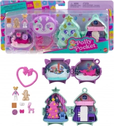 Polly Pocket blagdanski kompaktni set 2‑pakiranje