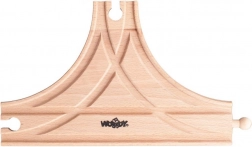 Željeznični rasklop "T" za drvene vlakopruge