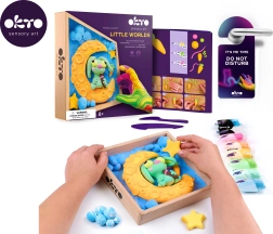 Okto modeliranje – mali svijet u okviru Zeko na mjesecu 21 × 21 cm