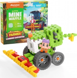 Konstruktorski set Mini Waffle Farmer – kombajn 60 dijelova Marioinex