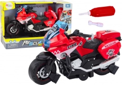 DIY spasilačko svjetlo za bicikl zvuči crveno