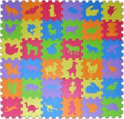 pjenaste puzzle životinjice 14,5 × 14,5 cm