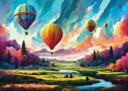 Puzzle ART PUZZLE Dolina snova 260 dijelova