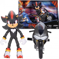 Sonic 3: figurica SHADOW na crnom motoru (mali set)