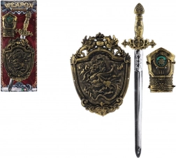 Viteška Set za Djecu s Mačem, Štitnikom i Štitom