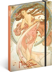 Pocket Notebook Alfons Mucha Dance