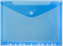 Kuverta s drukom A4 s euro-ovjesom Opaline plava (pakiranje 5 kom)