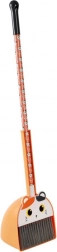 dječja metlica i lopatica narančasta mačka