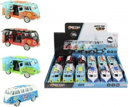 retro autobus na navijanje sa svjetlom i zvukom 12 cm