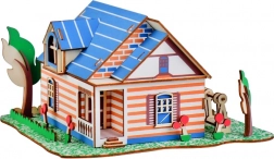 Drvene 3D puzzle Vila u Fontainebleauu