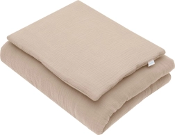 Muslin set s punjenjem 80 × 70 cm bež