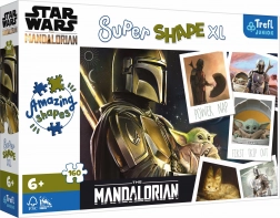 Puzzle Super Shape XL Ratovi zvijezda: Mandalorian 160 dijelova