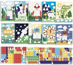 Set naljepnica – oblici i boje