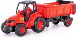 Veliki plastični traktor s prikolicom za djecu od 1 godine