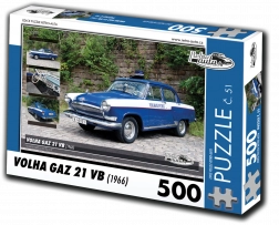 RETRO-AUTA Puzzle Volga GAZ 21 VB 1966., 500 dijelova