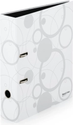 Polužni registrator A4, laminiran, bijele boje