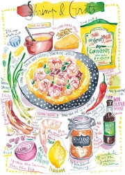 Puzzle škampi s grizom 1000 dijelova MAGNOLIA