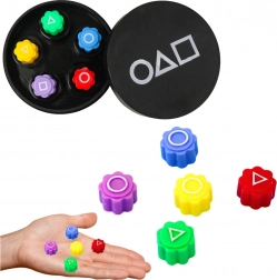 Vještinska igra Gonggi – set kockica u etuiju, 5 kom