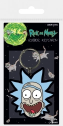 Gumeni privjesak za ključeve RICK AND MORTY – ludi osmijeh Ricka