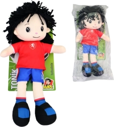 Tekstilna lutka Toník nogometaš