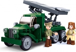 Sluban ruski raketni bacač Kaćuša – građevni set Bitka za Budimpeštu
