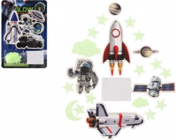 Svjetleće svemirske dekoracije za zid i strop