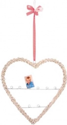 Viseće pleteno srce za fotografije Small Foot