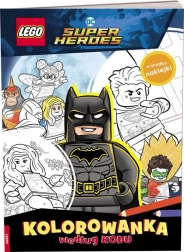Ameet: LEGO DC COMICS Super Heroes bojanka po kodu sa naljepnicama