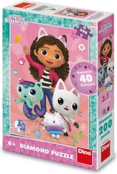 Igrale slagalice 200 dijelova s dijamantima