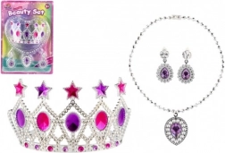 Dječji set ljepote s krunom, ogrlicom i naušnicama