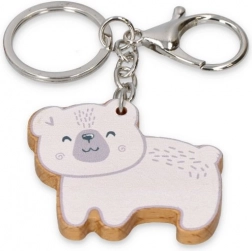 Drvena dekoracija medvjedić Polar B