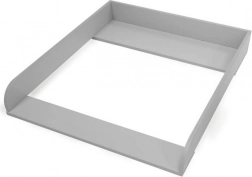 siva podloga za prematanje – drveni nastavak kompatibilan s IKEA-om