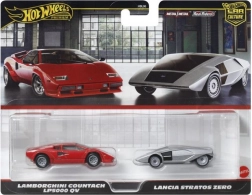 Hot Wheels premium dvostruko pakiranje autića – Lancia i Lamborghini 1:64