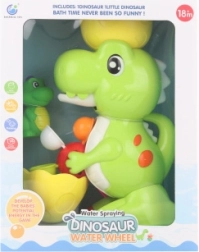 Plastični vodeni mlin dinosaurus s vakuumskim čašicama za kupanje