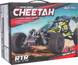 RC trkaći buggy CHEETAH 1:16 s bezčetkastim motorom