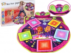 Dječja plesna podloga sa svjetlima i zvukovima, 91cm x 93cm