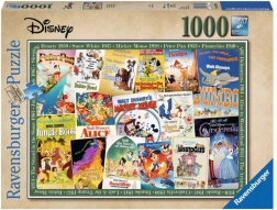 Puzzle Disney Vintage Filmski Plakati 1000 komada Ravensburger