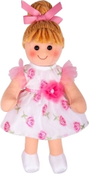 Bigjigs Toys platnena lutka Megan 34 cm