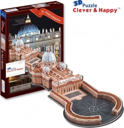 3D puzzle Bazilika sv. Petra Vatikan