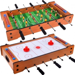 Stolna igra 2u1 – stolni nogomet i air hockey