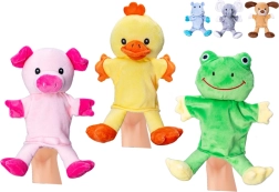 Plišani lutak na ruku životinja 25 cm za bebe i djecu