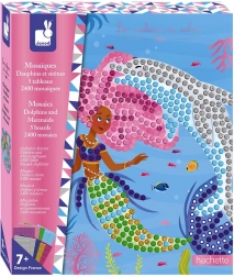 Janod mozaikа morske sirene i dupini maxi