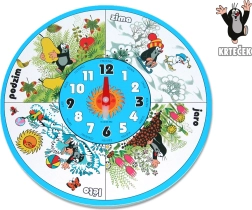 Drveni zidni sat KRTEK 20 cm