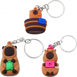 Silikonski privjesak Kapibara