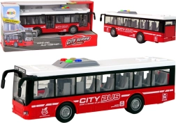 Autobus na baterije s trakcijskim pogonom, svjetlima i zvukovima 1:16 – Crvena