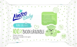 Linteo Baby dječje vlažne maramice 100% biorazgradive 48 kom