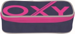 Školski pernica Oxybag komfort jednopratna Plava crta Ružičasta