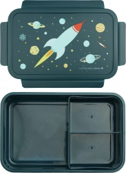 A Little Lovely Company svemirska kutija za užinu s pretincima 1,2 l