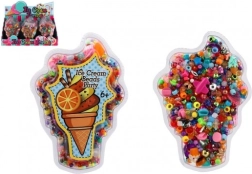 Set šarenih plastičnih perlica za kreativno stvaranje