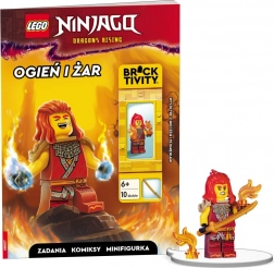 Lego Ninjago: Vatra i žar – interaktivna knjiga s minifiguricom Wyldfyre